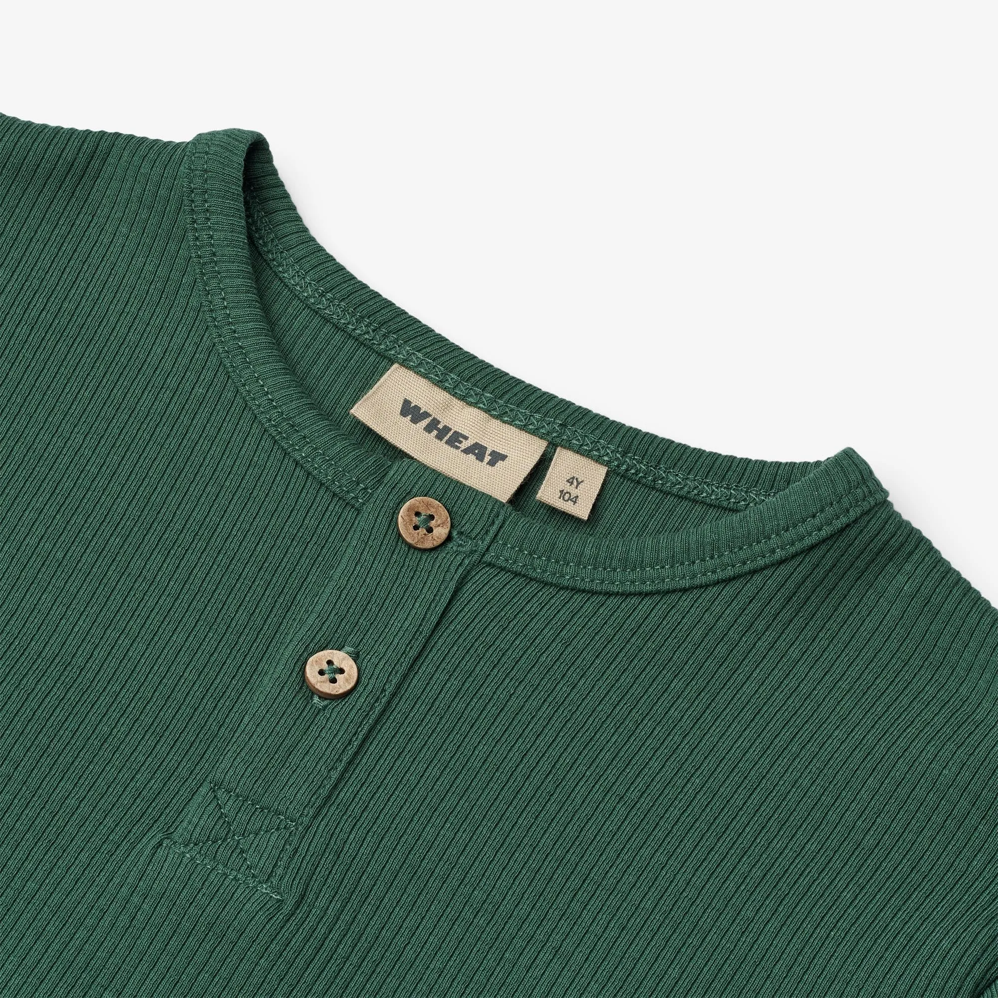 T-shirt L/S Morris - green