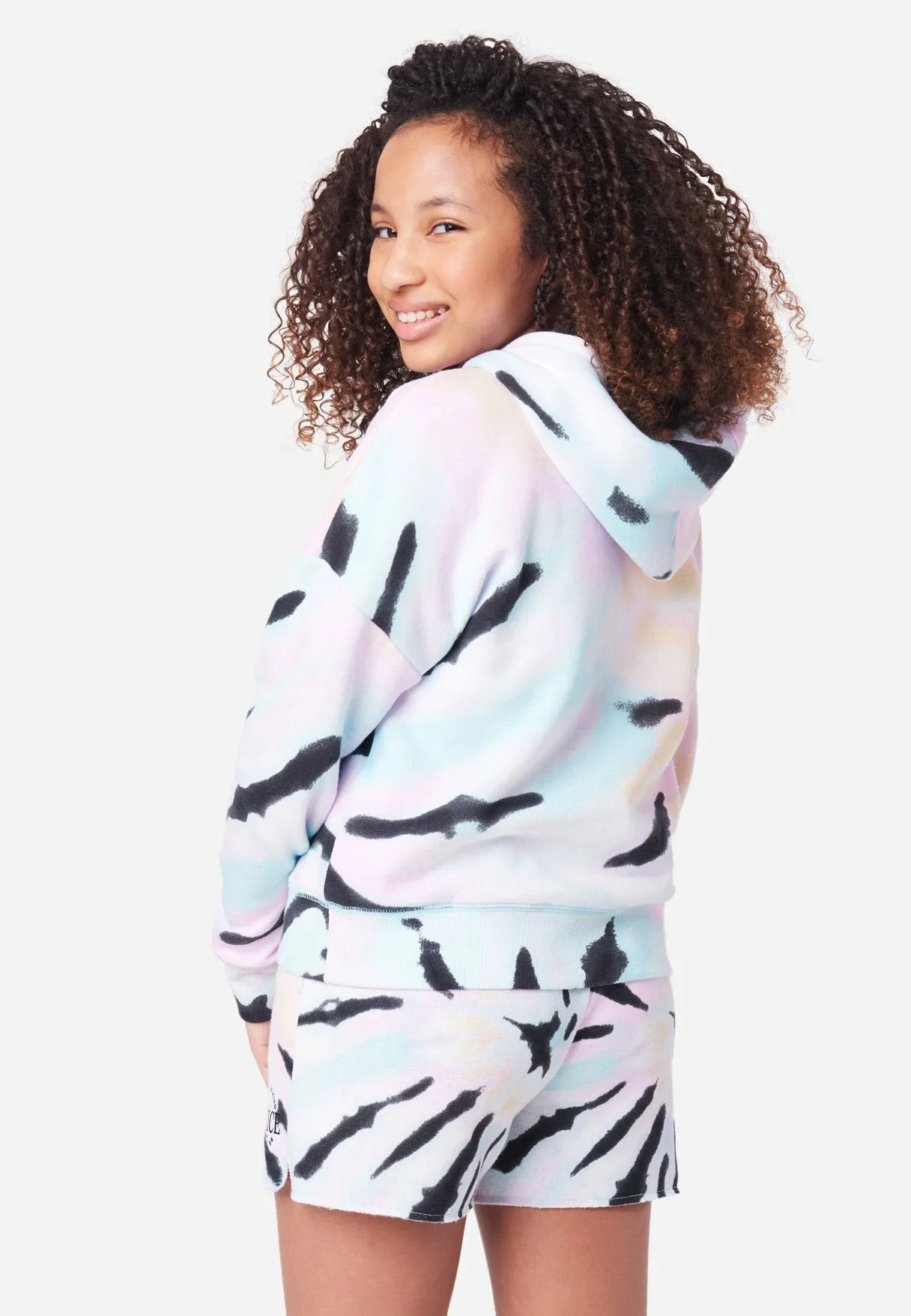 Tie-Dye Graphic Hoodie