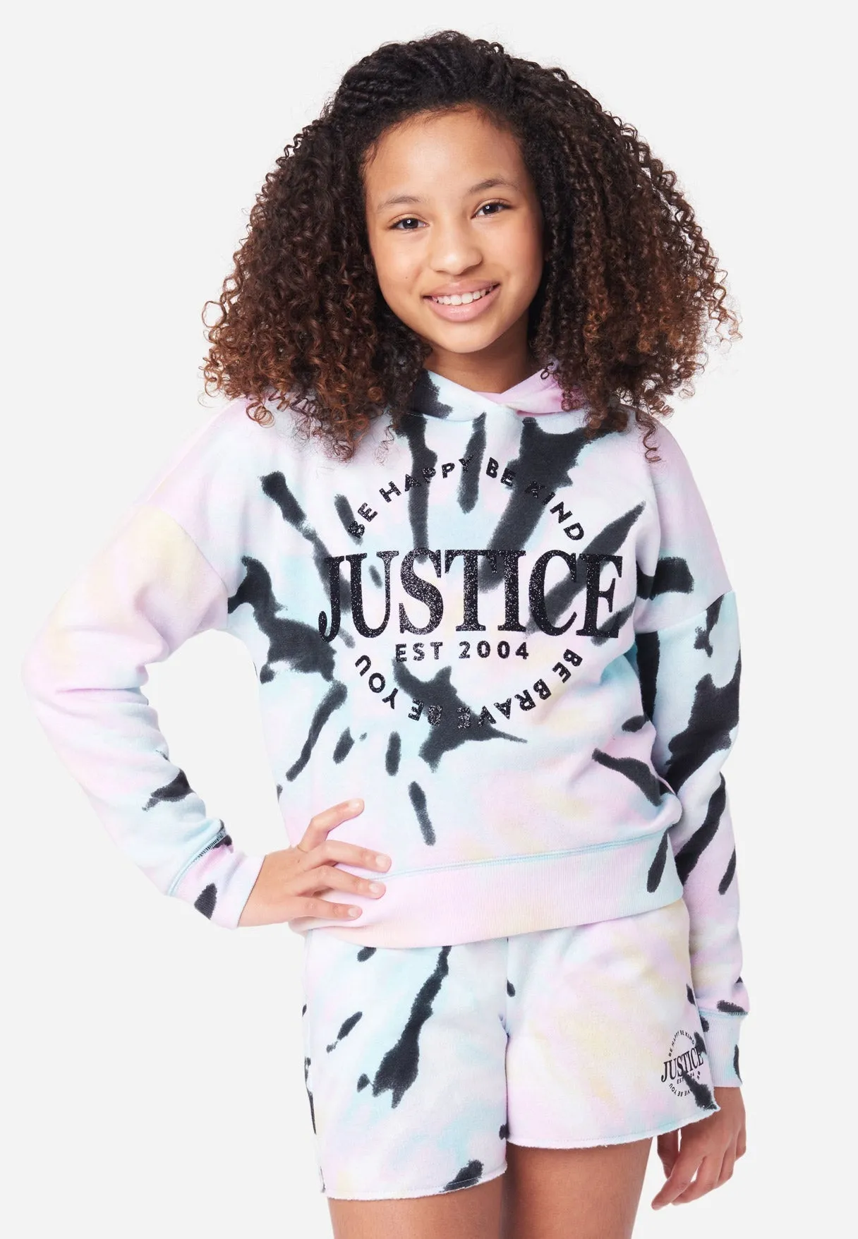 Tie-Dye Graphic Hoodie