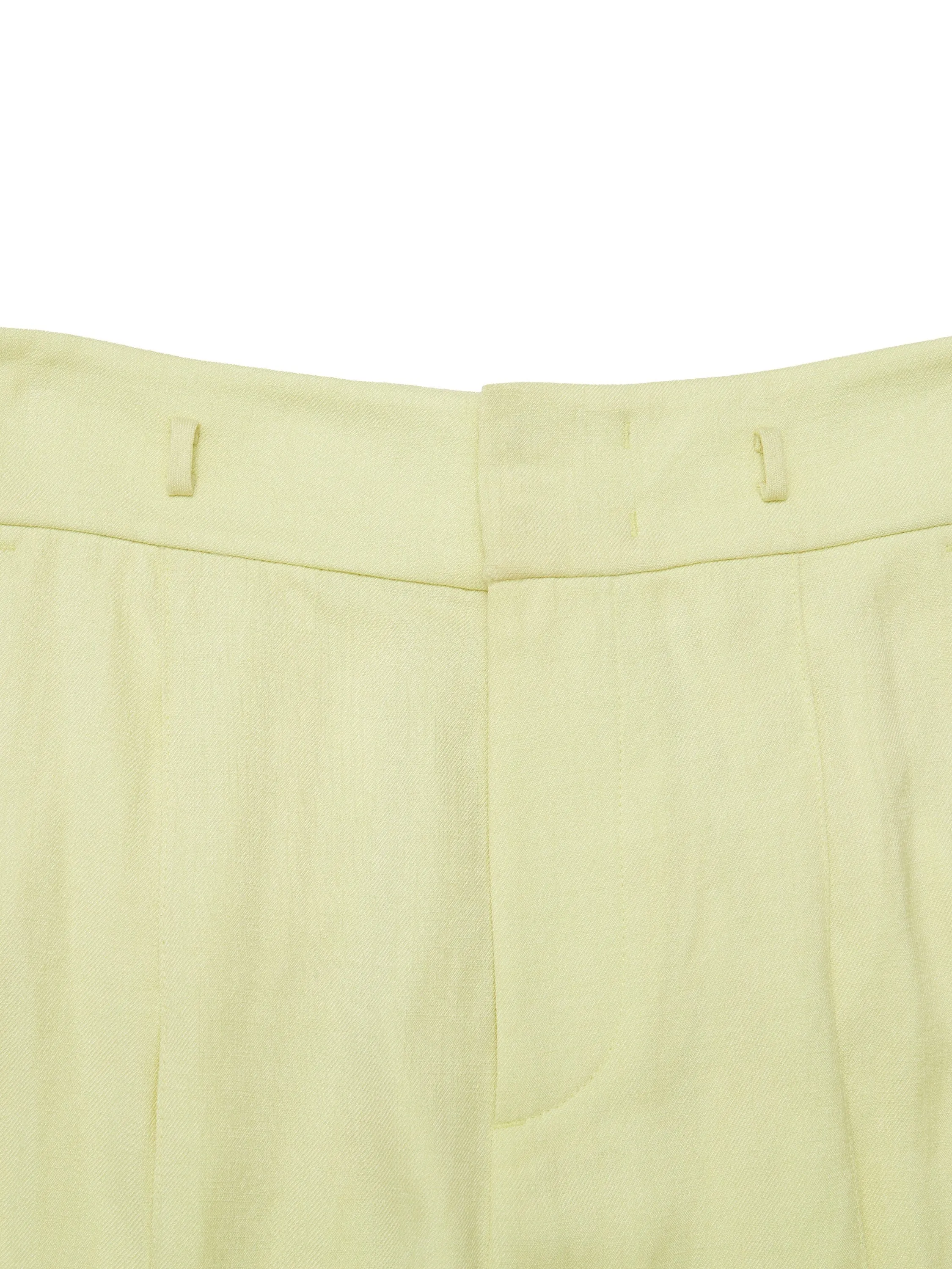Triacetate Wide Leg Trousers