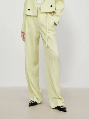 Triacetate Wide Leg Trousers