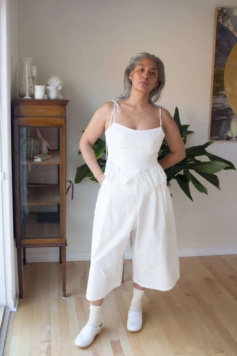 Veri Milo Pants (White Ripstop)
